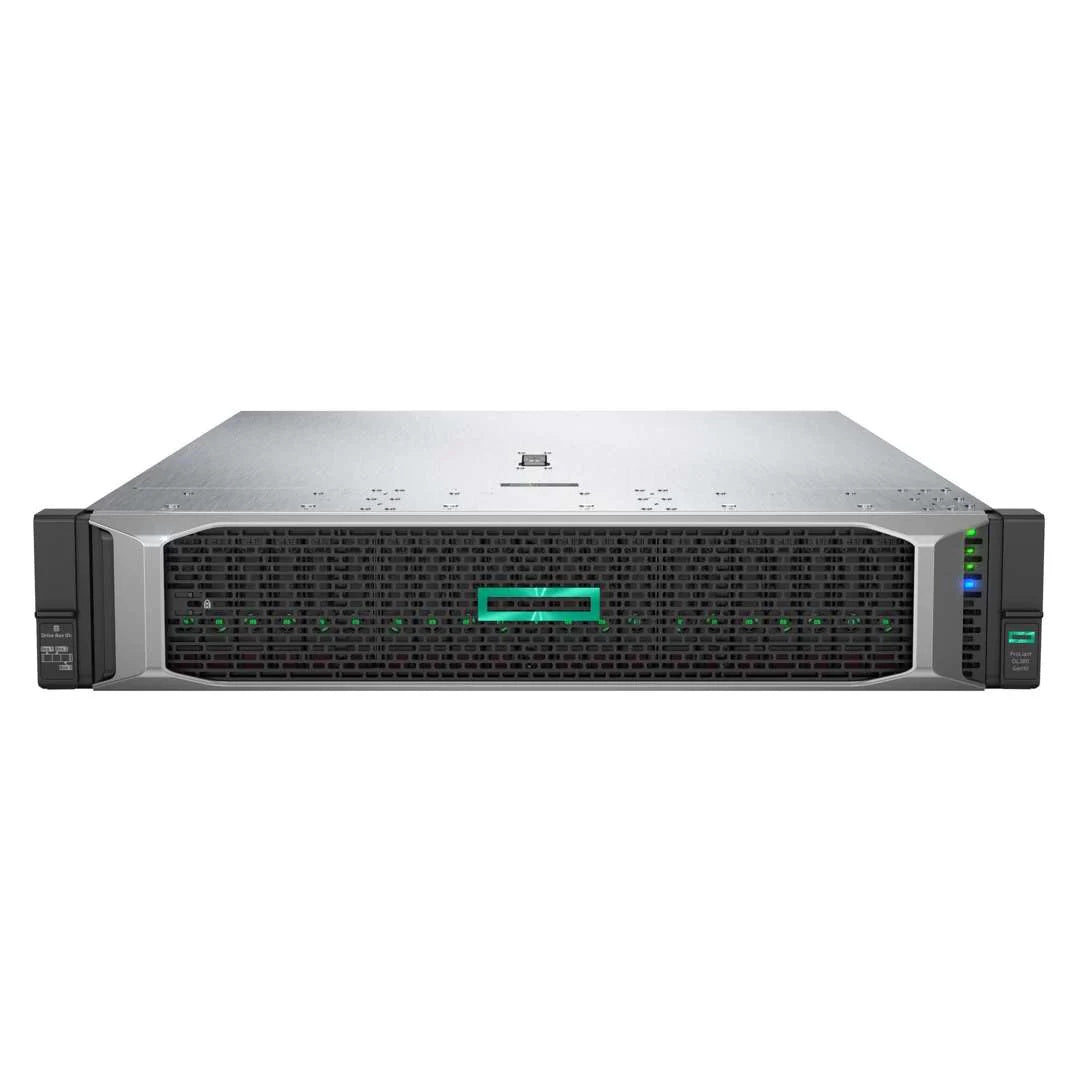 HPE ProLiant DL380 Gen10 24SFF – 36 kjerner, 768GB RAM, 25GbE, FC SAN-2