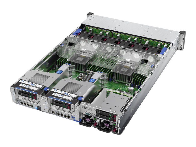 HPE ProLiant DL380 Gen10 24SFF – 36 kjerner, 768GB RAM, 25GbE, FC SAN-3