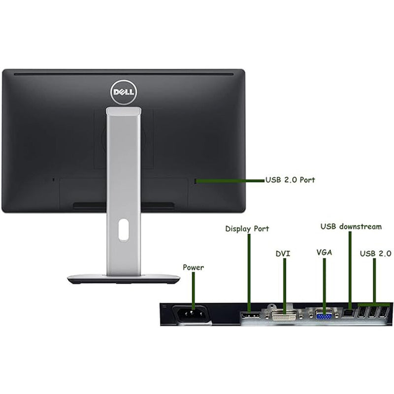 Dell P2214Hb 22" skjerm | Full HD | Justerbar | Grade B-2