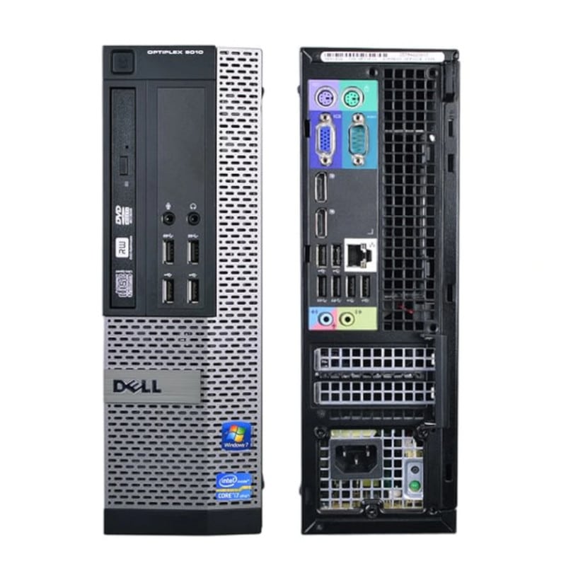 Dell Optiplex 9010 SFF + 4 x Ethernet uten Disk og OS