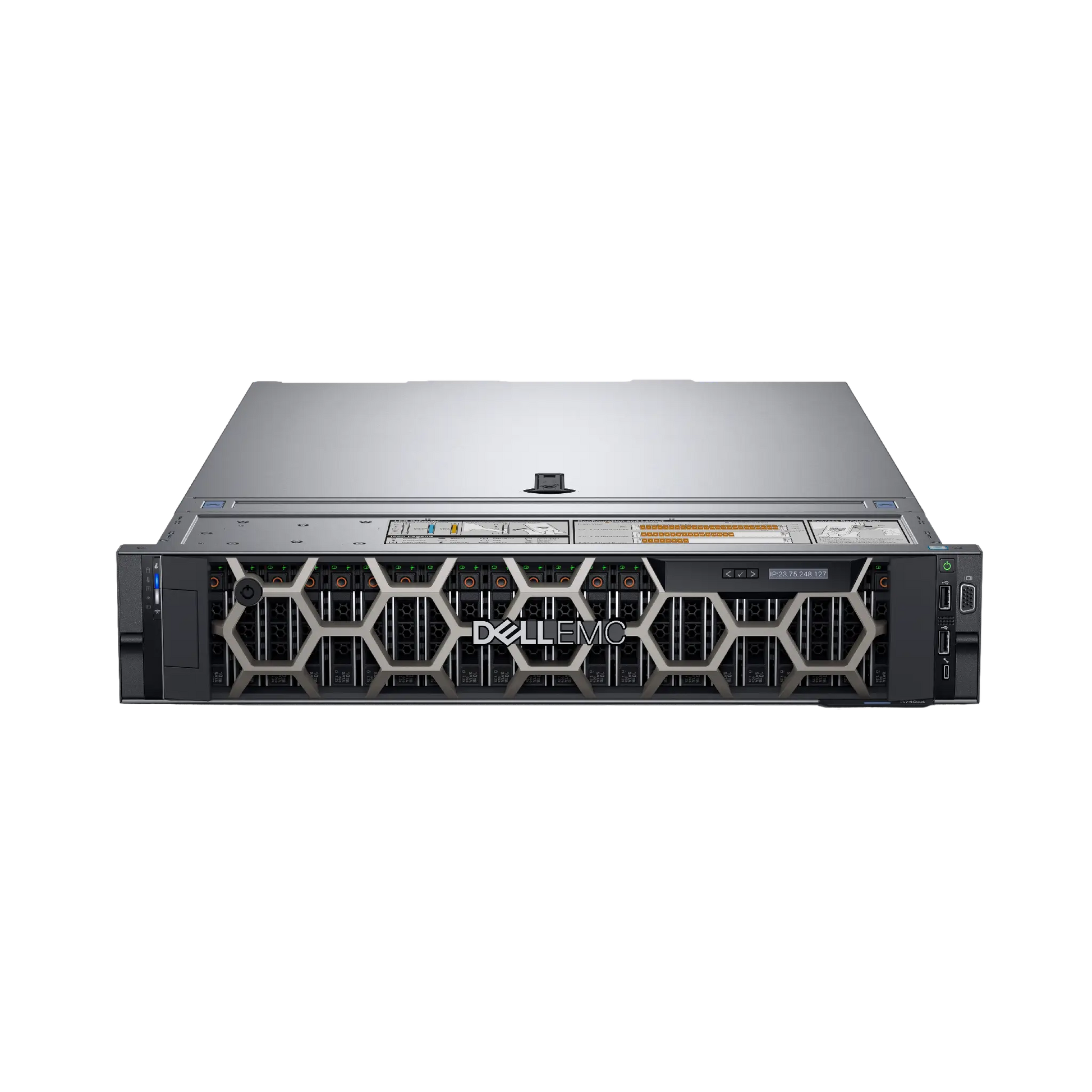 Dell PowerEdge R740xd – 2× Xeon Gold 6148, 768GB RAM, 32TB NVMe, GPU-klar-1