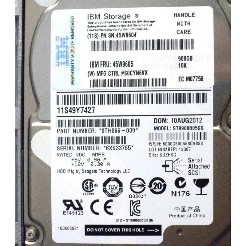 900GB 2.5" SAS 6Gb/s 10K Enterprise HDD-1