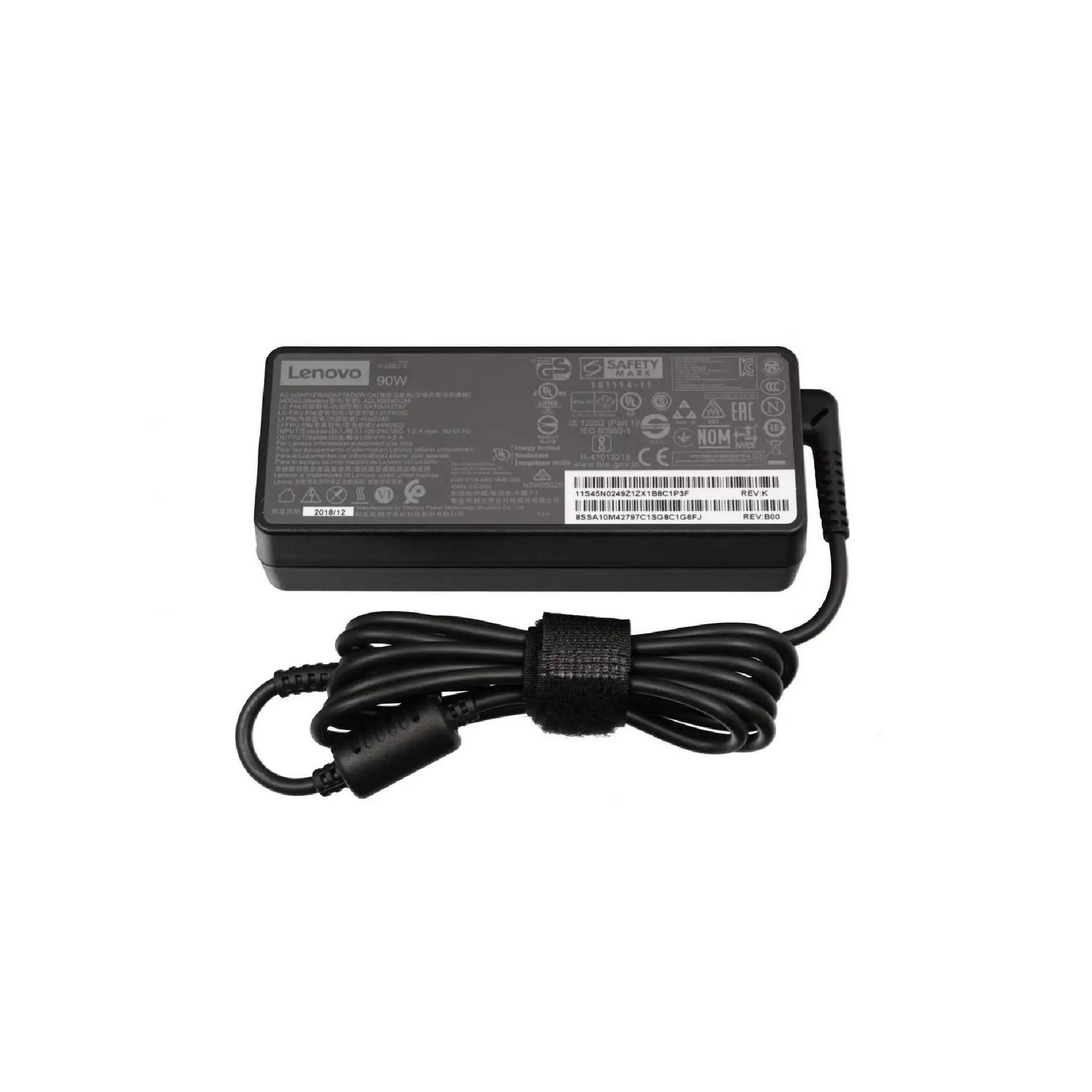 Lenovo adapter / lader 20V 4.5A 90 Watt 45N0245 Original