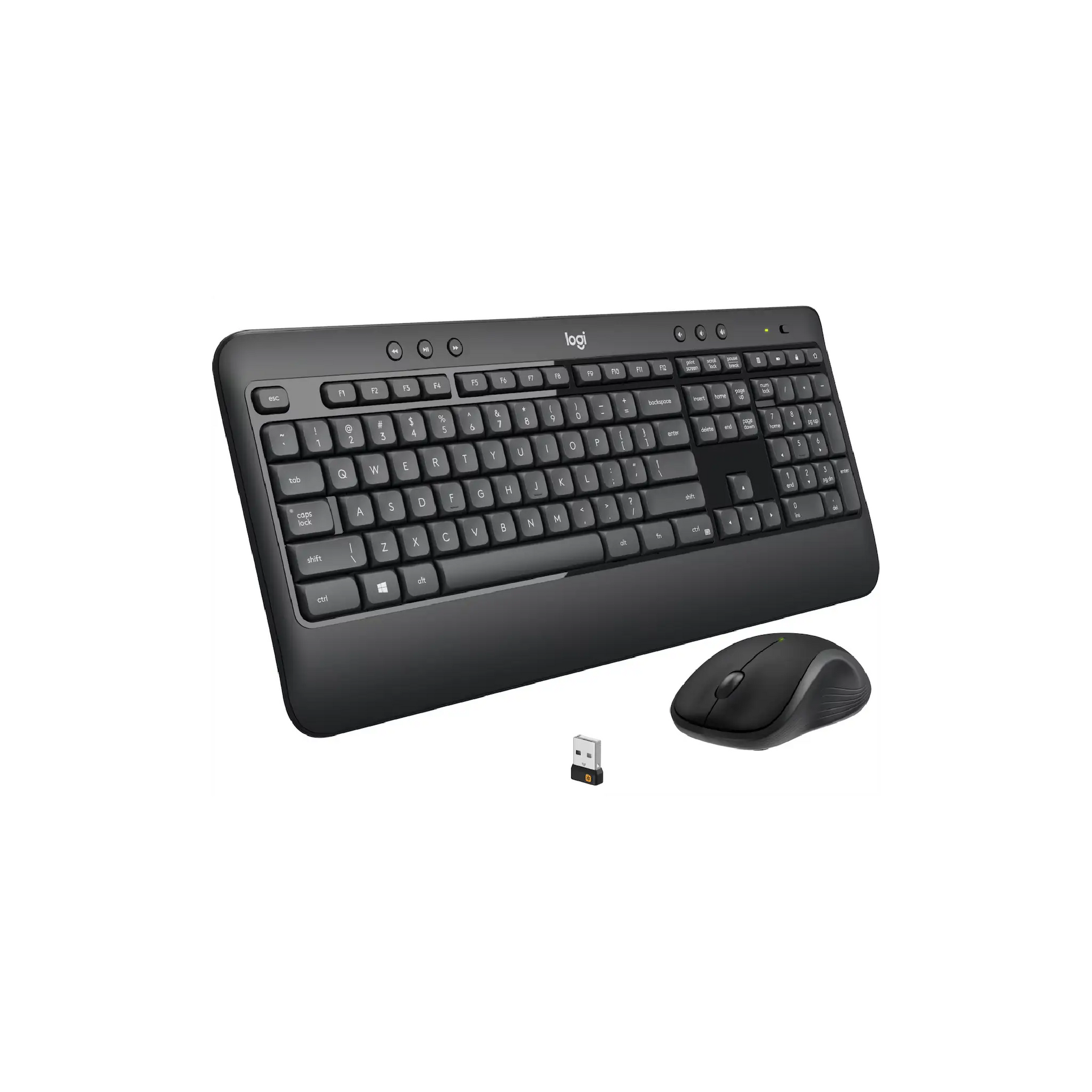 Logitech MK540 Trådløst Tastatur & Mus – Nordisk, Nytt!