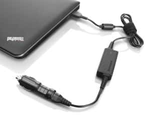 Lenovo 65W DC Travel Adapter (Slim Tip) – Bil/Fly-lader – 0B47481-2