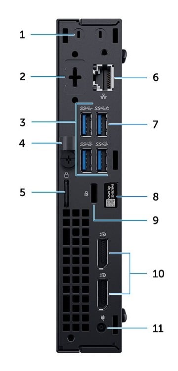 Dell Optiplex 7070 Tiny i5 G9 8/256 WiFi-1