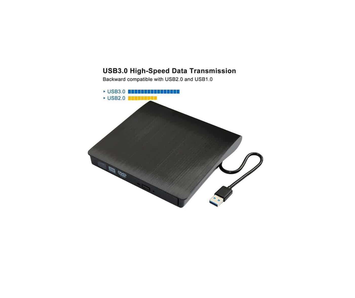 CoreParts Ekstern DVD Drive USB 3.0