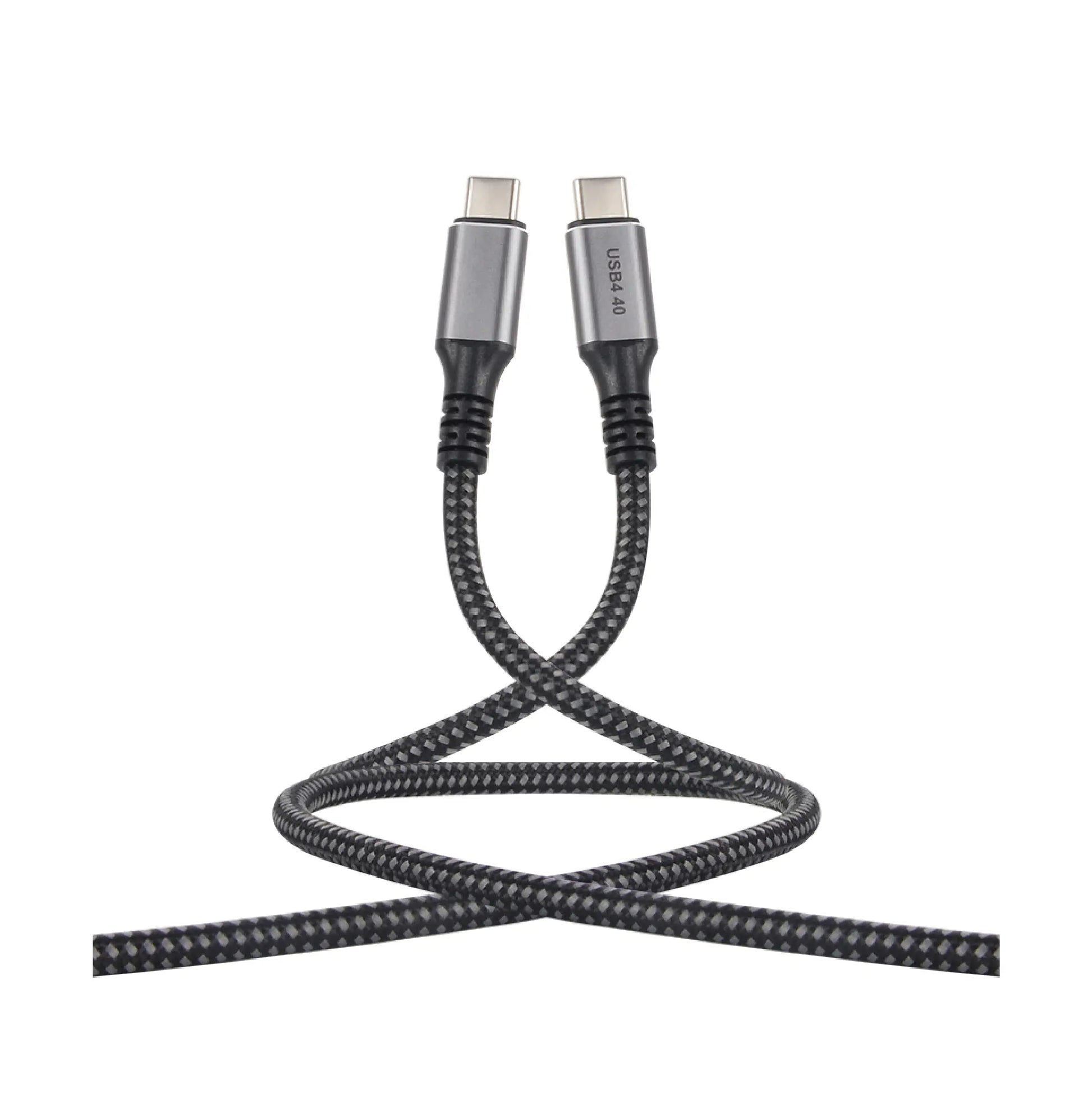 eStuff USB4 Kabel 1.2m 40Gbps 100W 4K@60Hz-1