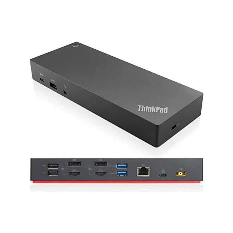 Lenovo Hybrid USB-C / USB-A Dock B-Grade, 1 års garanti-2