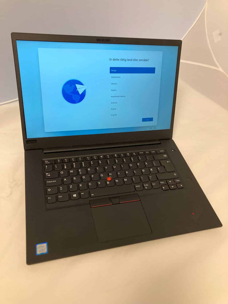 Lenovo Thinkpad X1 Extreme G1 16/512 GTX1050-6