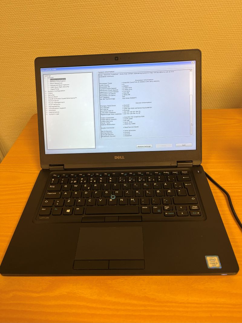 Dell Latitude 5480 i5-6300U 8/256 B-grade-2