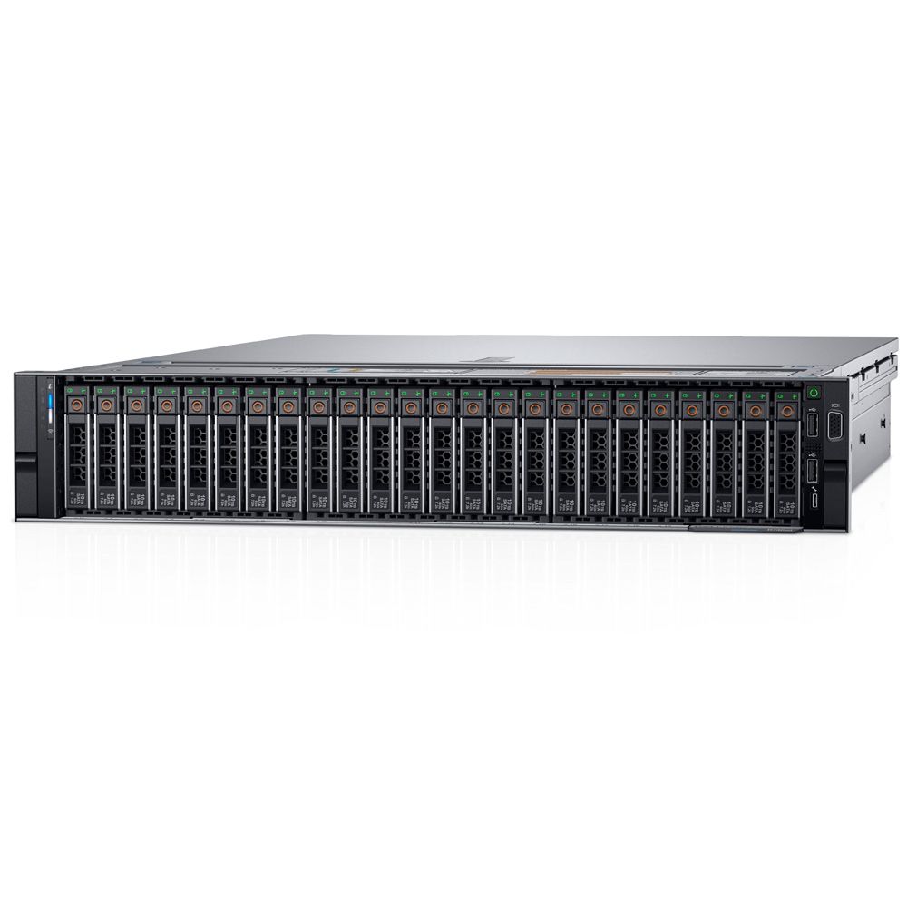 Dell PowerEdge R740XD – Dual Intel Xeon Gold 6248, 768GB RAM, 2x4 TB NVMe, GPU-støtte
