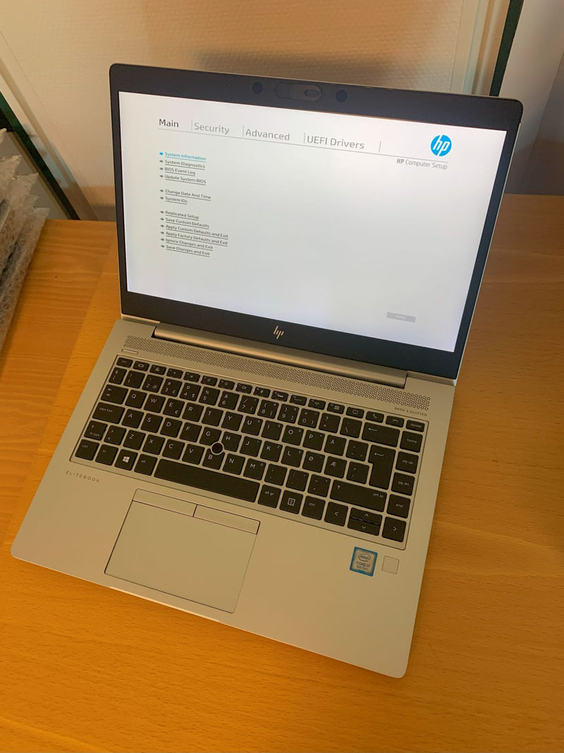 HP EliteBook 840 G5 i7-8550U 16/256-4
